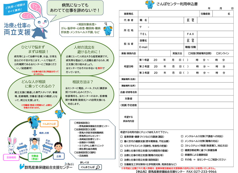 治療と仕事の両立支援